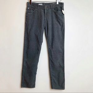 Gap gray corduroy pants // women